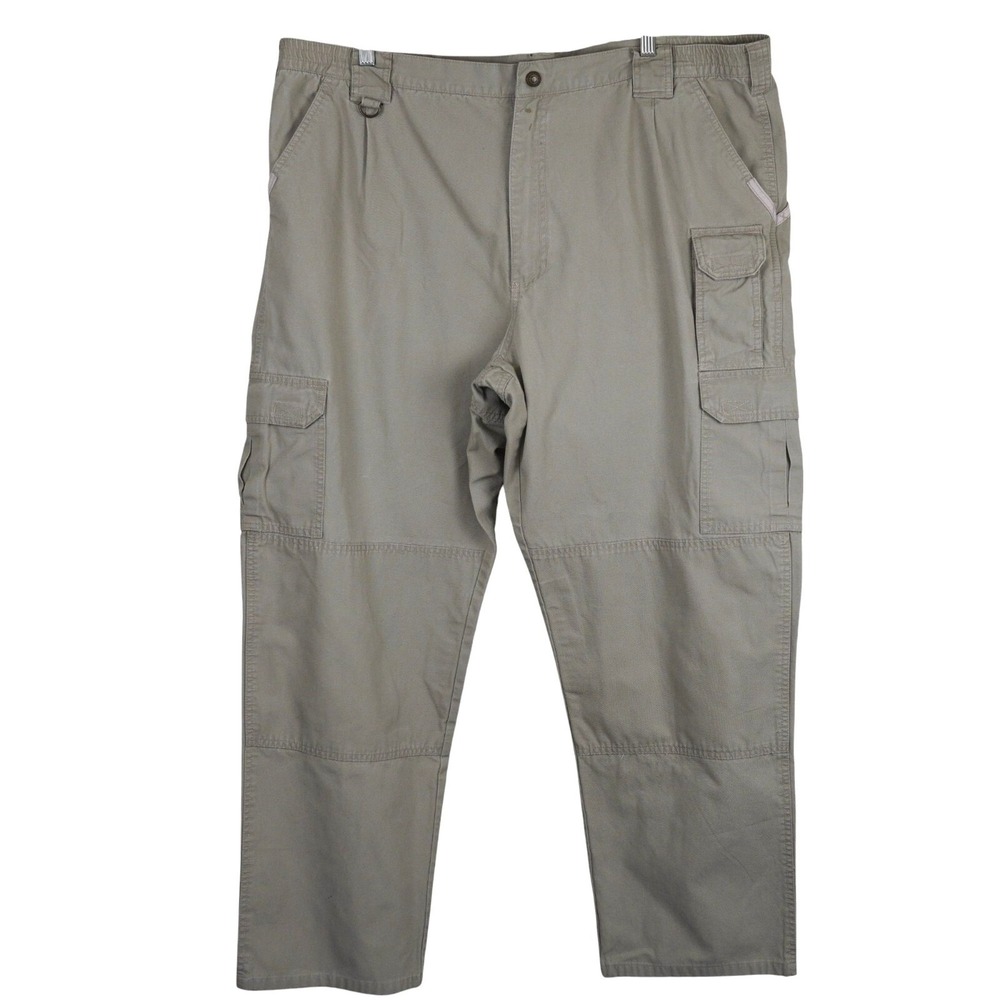 5.11 Tactical Series Pants Mens 42x36 Khaki Cotton Cargo Utility Minimalist